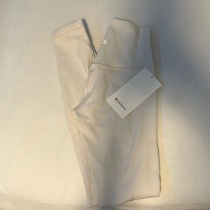 White Opal align leggings